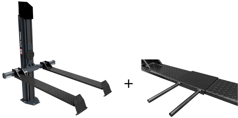 Load image into Gallery viewer, Ath-heinl hefbrug enkel heffen 12pl . lift w. wheel forks ath-single lift 12pl