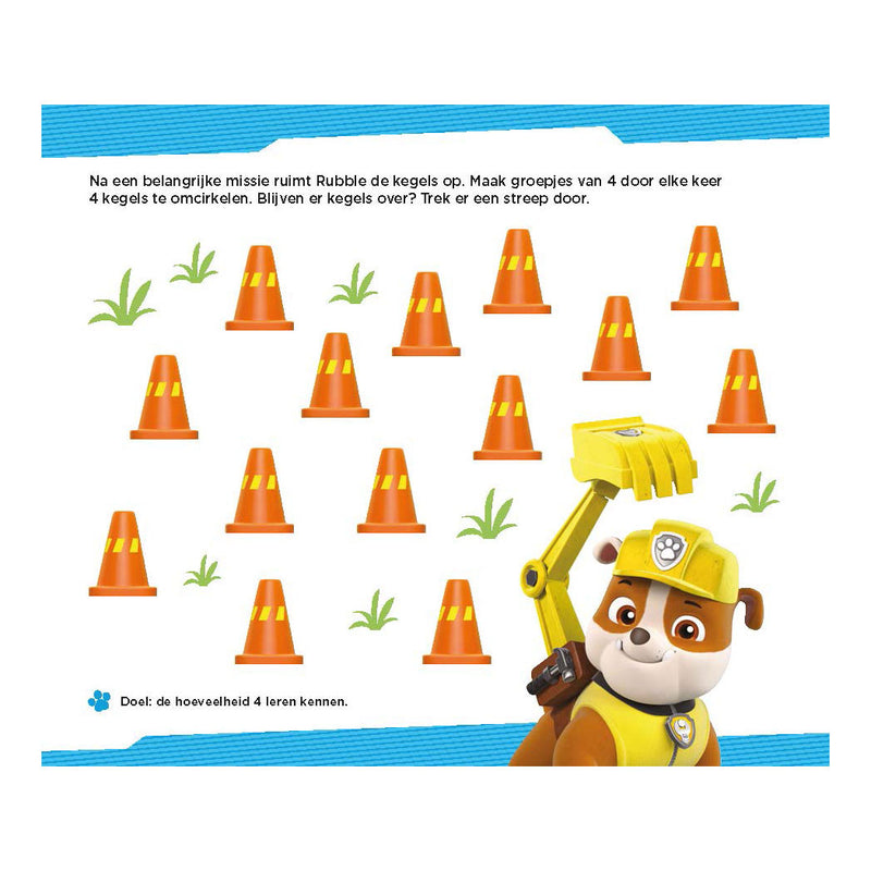 Load image into Gallery viewer, Deltas paw patrol - leuke telspelletjes (4-5 jaar)