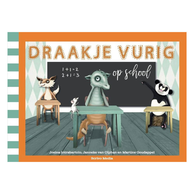 Load image into Gallery viewer, Centraal boekhuis draakje vurig op school