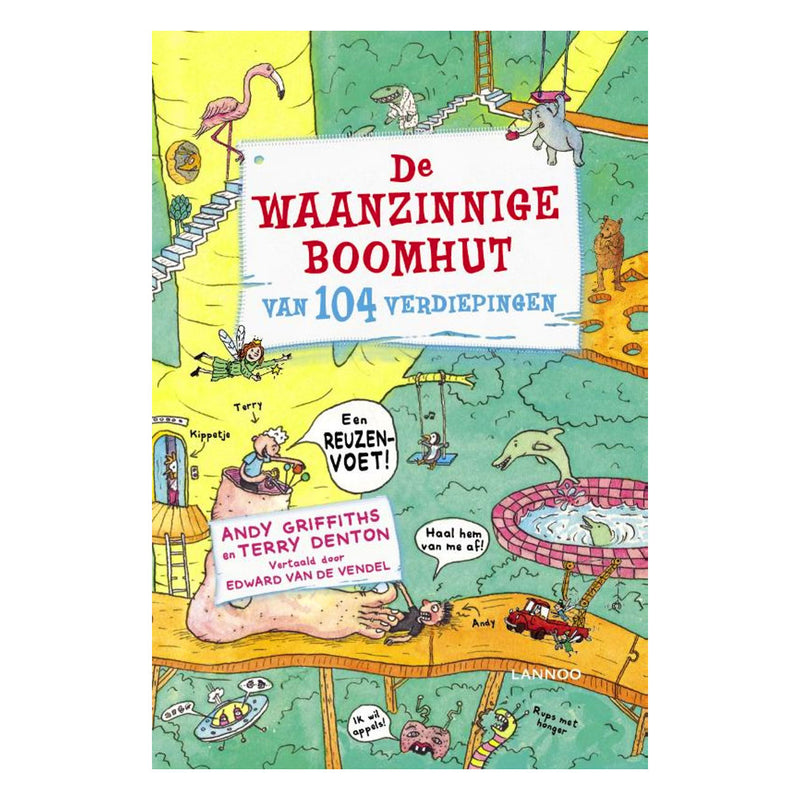 Load image into Gallery viewer, Centraal boekhuis de waanzinnige boomhut van 104 verdiepingen