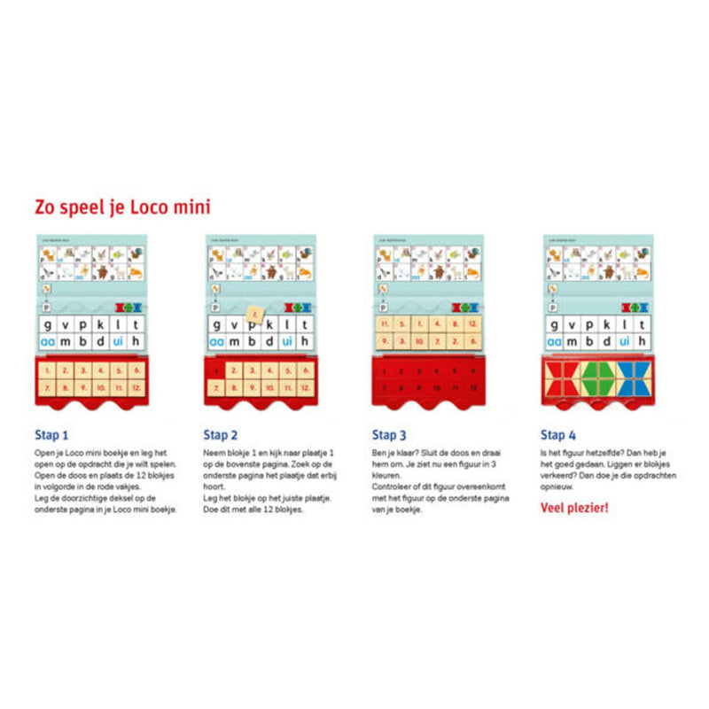 Load image into Gallery viewer, Wpg uitgevers mini loco - rompompom pakket taal lezen (4-6 jaar)