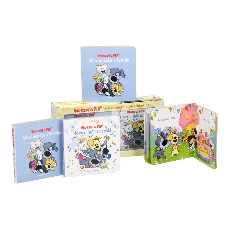 Afbeelding laden in galerijviewer, Dromenjager publishing woezel pip feestelijke uitdeelboekjes, 10st.
