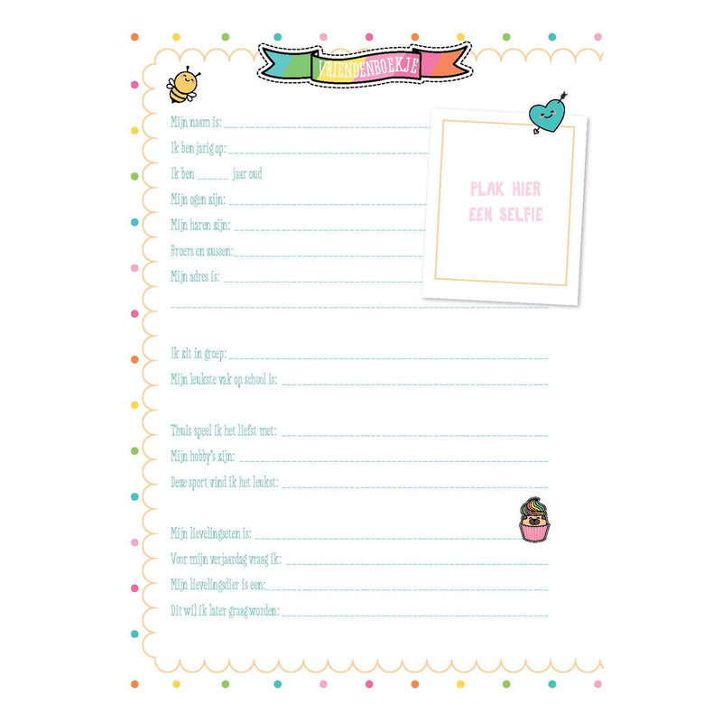 Load image into Gallery viewer, Centraal boekhuis de zoete zusjes vriendenboek