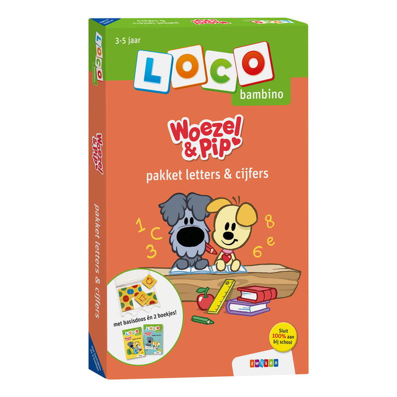 Load image into Gallery viewer, Loco bambino bambino loco - woezel pip pakket - letters cijfers