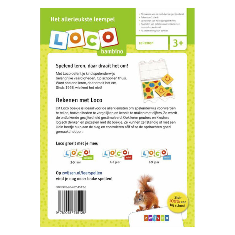 Load image into Gallery viewer, Loco bambino bambino loco rekenpuzzels (3-5 jaar)