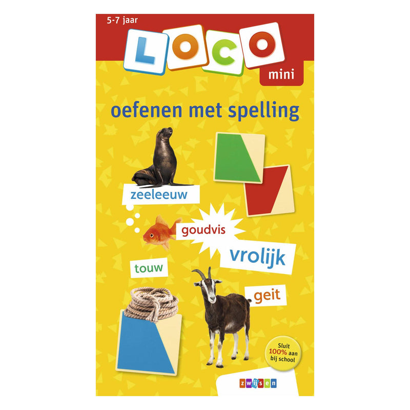 Load image into Gallery viewer, Wpg uitgevers mini loco oefenen met spelling (5-7 jaar)