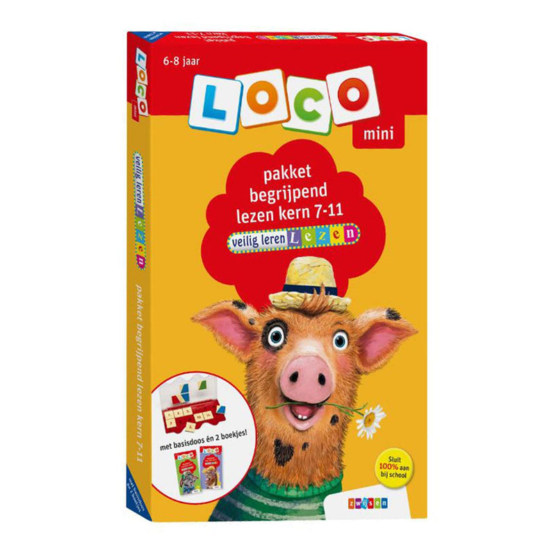 Load image into Gallery viewer, Wpg uitgevers mini loco veilig leren lezen pakket begr. lezen kern 7-11