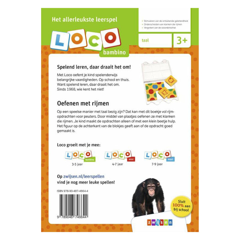 Load image into Gallery viewer, Loco bambino bambino loco ik rijm (3-5 jaar)