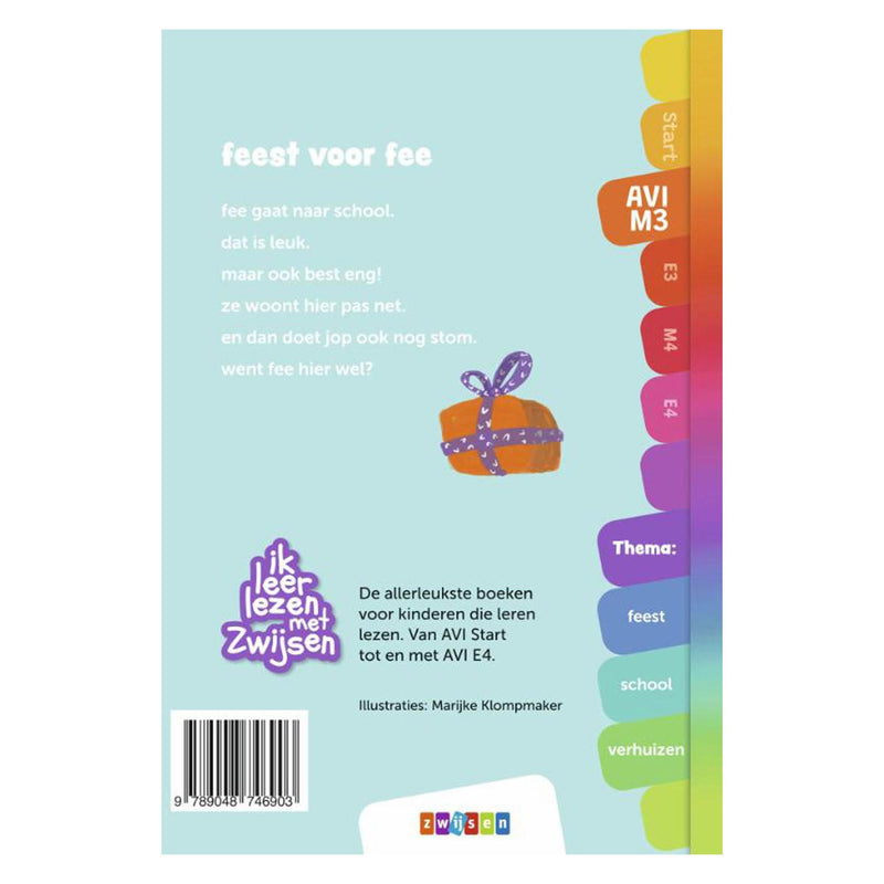 Load image into Gallery viewer, Wpg uitgevers ik leer lezen - feest voor fee (avi-m3)