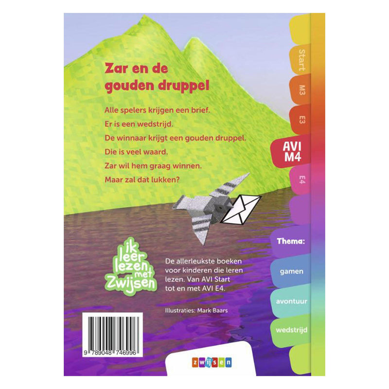 Load image into Gallery viewer, Wpg uitgevers zwijsen boek avi m4 zar en de gouden druppel