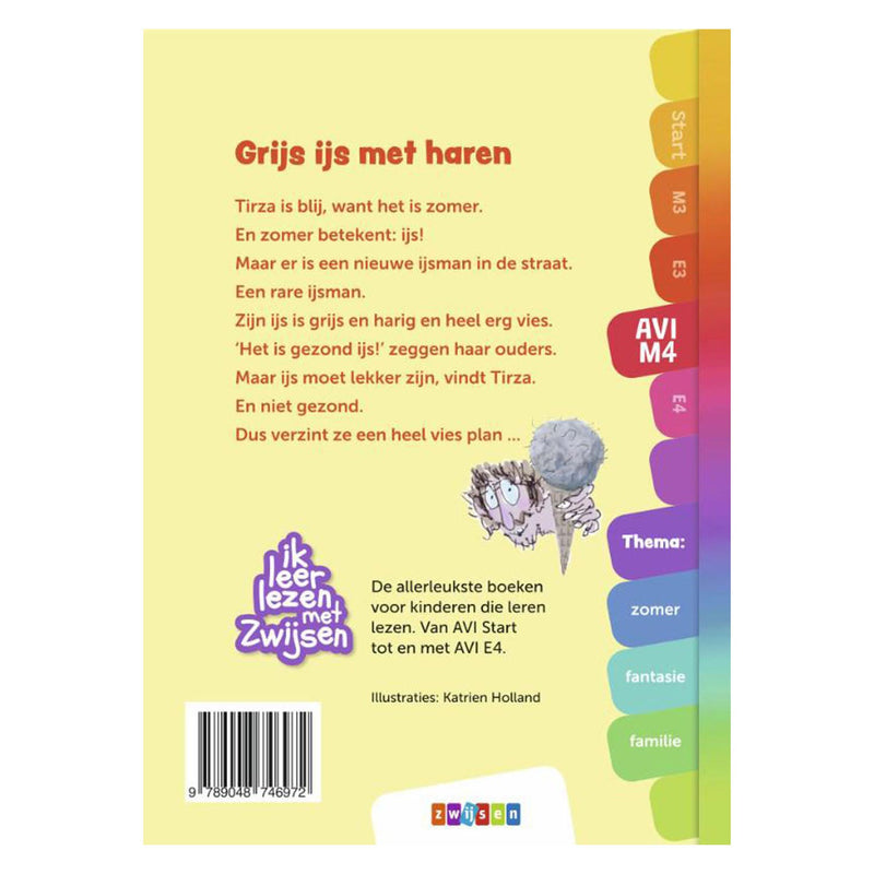 Load image into Gallery viewer, Wpg uitgevers ik leer lezen - grijs ijs met haren (avi-m4)