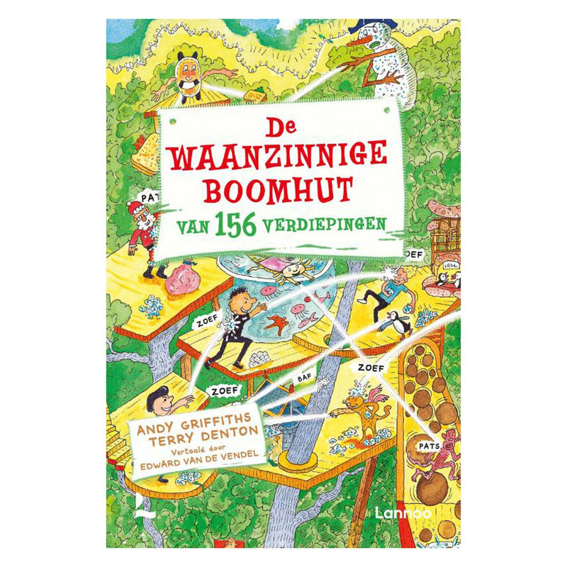 Load image into Gallery viewer, Centraal boekhuis de waanzinnige boomhut van 156 verdiepingen
