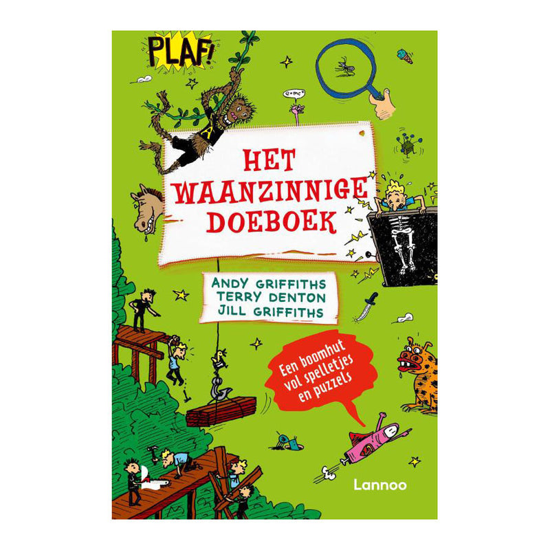 Load image into Gallery viewer, Centraal boekhuis de waanzinnige boomhut - het waanzinnige doeboek