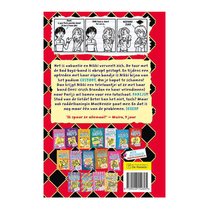 Load image into Gallery viewer, Centraal boekhuis dagboek van een muts 15. droomreis parijs?!