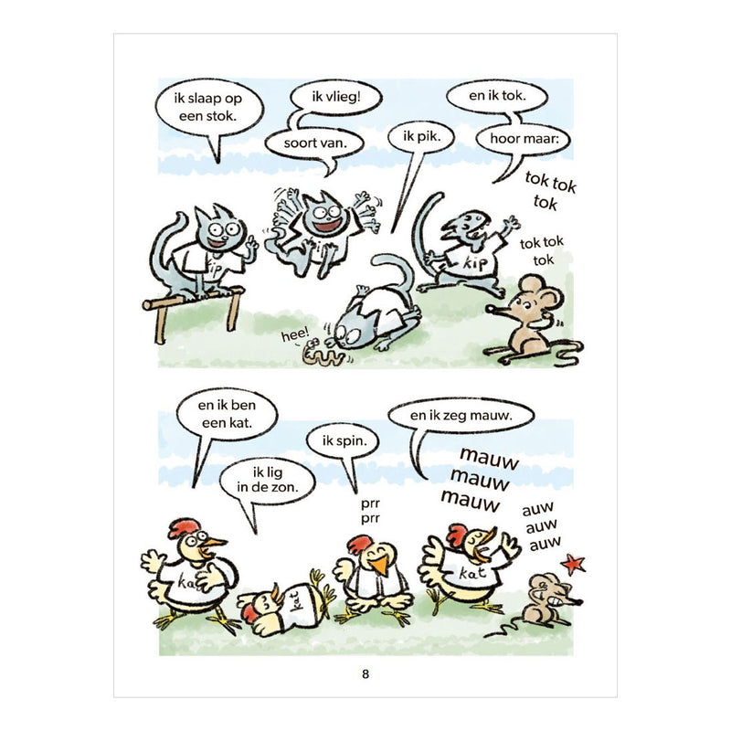 Load image into Gallery viewer, Wpg uitgevers kip en kat - avi m3 stripboek