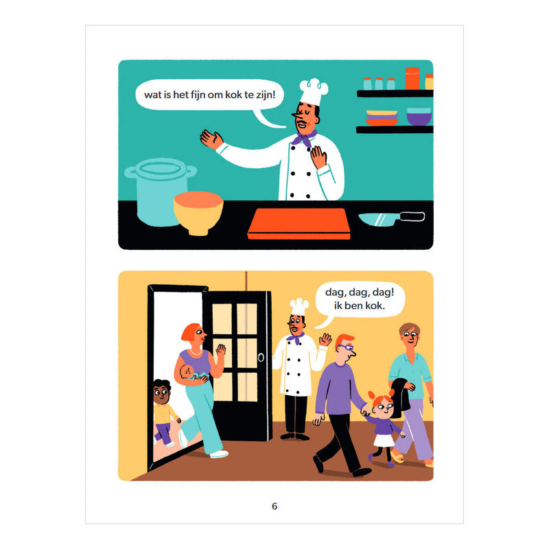 Load image into Gallery viewer, Wpg uitgevers kok heeft het druk - avi m3 stripboek