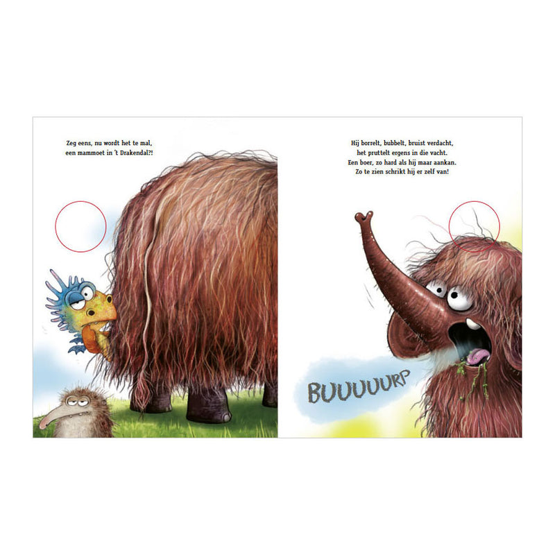 Load image into Gallery viewer, Slurf oepsiepoepsie en de boerende mammoet kartonboekje