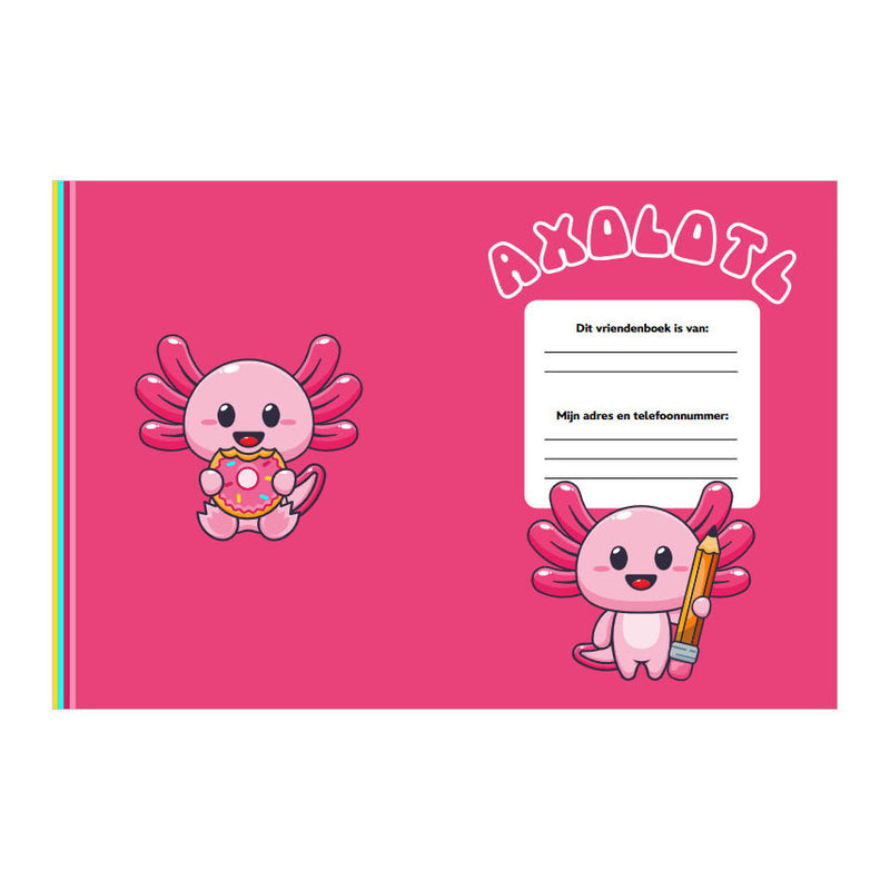 Load image into Gallery viewer, Interstat vriendenboek - axolotl 6+