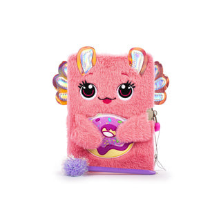 Afbeelding laden in galerijviewer, Dream pop fluffy dagboek axelot met pompompen