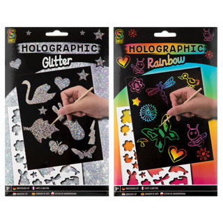 Load image into Gallery viewer, Grafix scratch art a4 assorti | 6 stuks