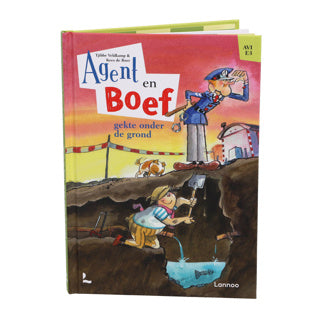 Load image into Gallery viewer, Boek agent en boef - gekte onder de grond