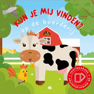 Load image into Gallery viewer, Lantaarn publishers kun je mij vinden? op de boerderij voorleesboek en 20 memokaarten