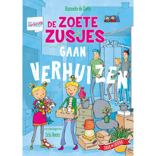 Load image into Gallery viewer, Centraal boekhuis de zoete zusjes gaan verhuizen kinderboek