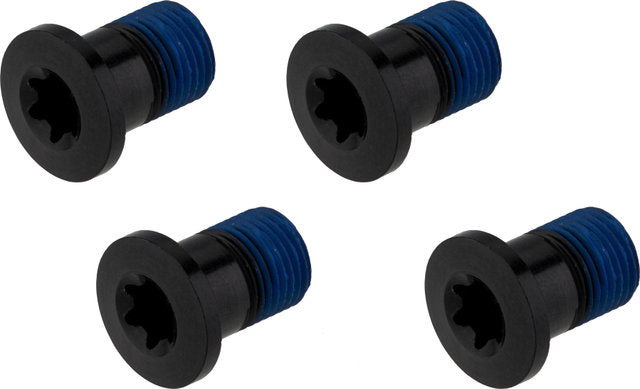 Load image into Gallery viewer, Race face chainring bolts aluminium 4-arm long