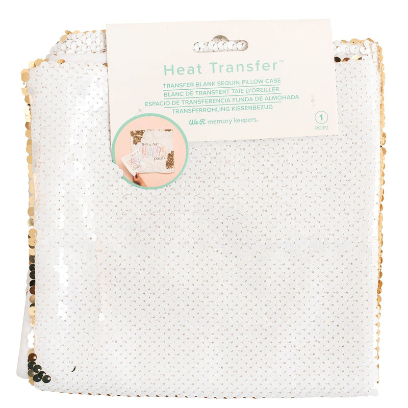 Load image into Gallery viewer, We r makers • transfer blank sequin pillow case