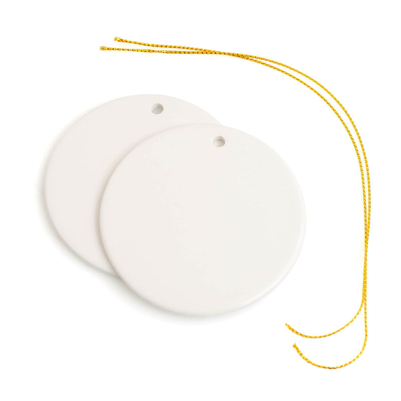 Load image into Gallery viewer, We r makers • transfer blank ornament circle 2pcs