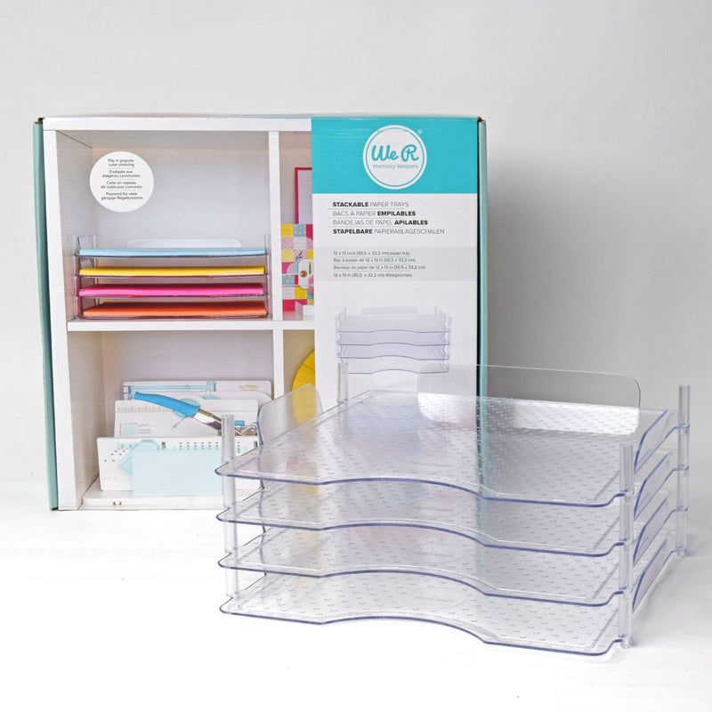 Load image into Gallery viewer, We r makers • stapelbare papierladen 4pcs