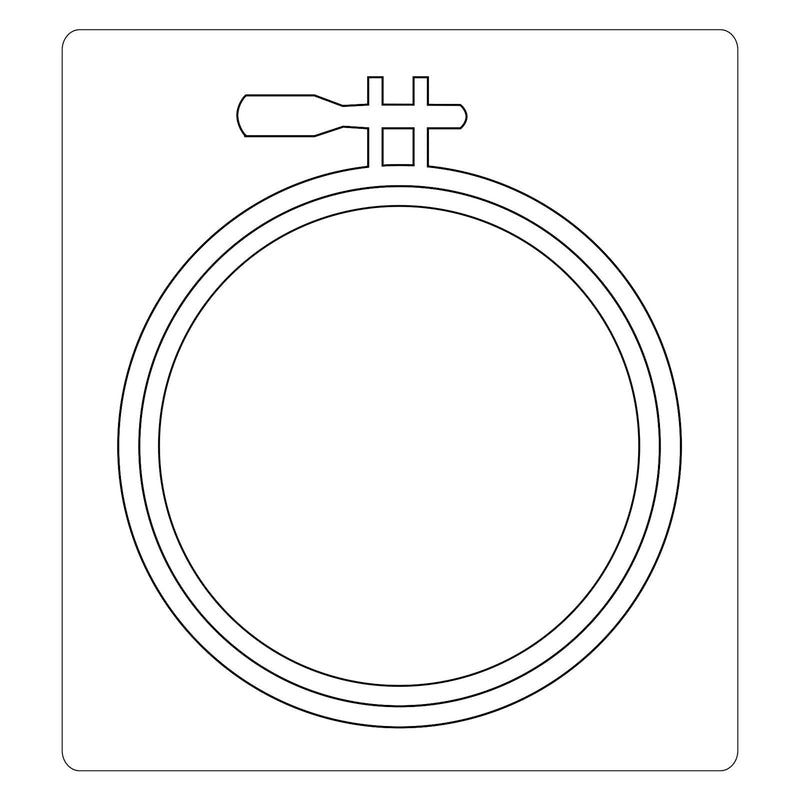 Load image into Gallery viewer, Sizzix • bigz die embroidery hoop