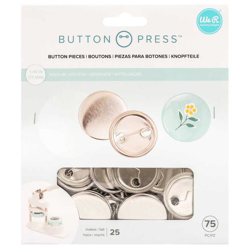 Load image into Gallery viewer, We r makers • button press navulling middel buttons ø37mm