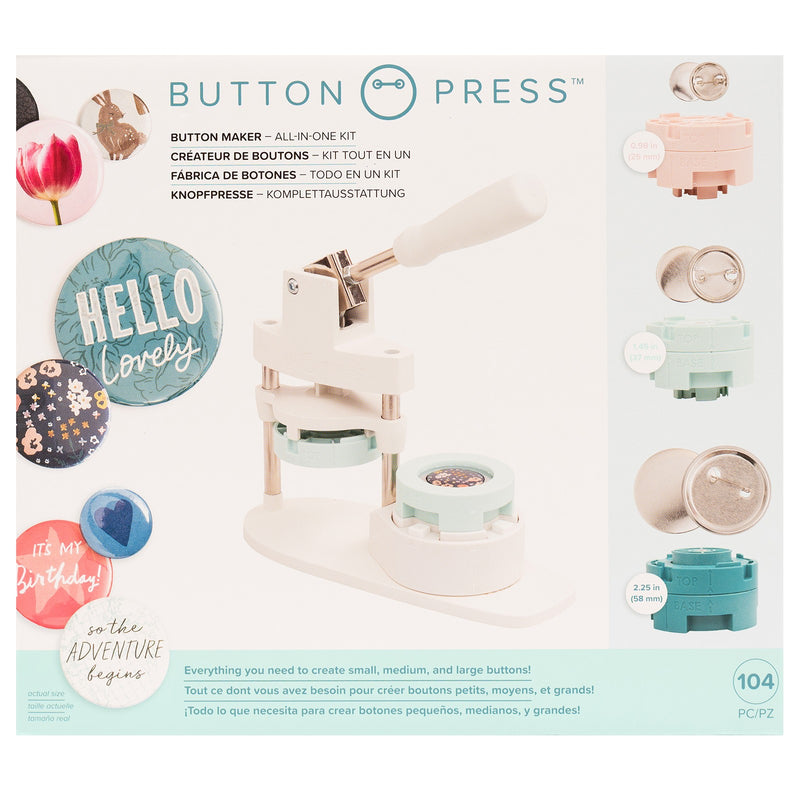 Load image into Gallery viewer, We r makers • button press bundle all-in-one kit
