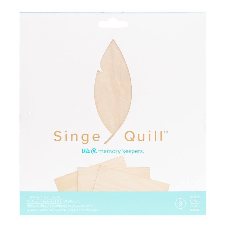 Load image into Gallery viewer, We r makers • singe quill wood veneer sheets