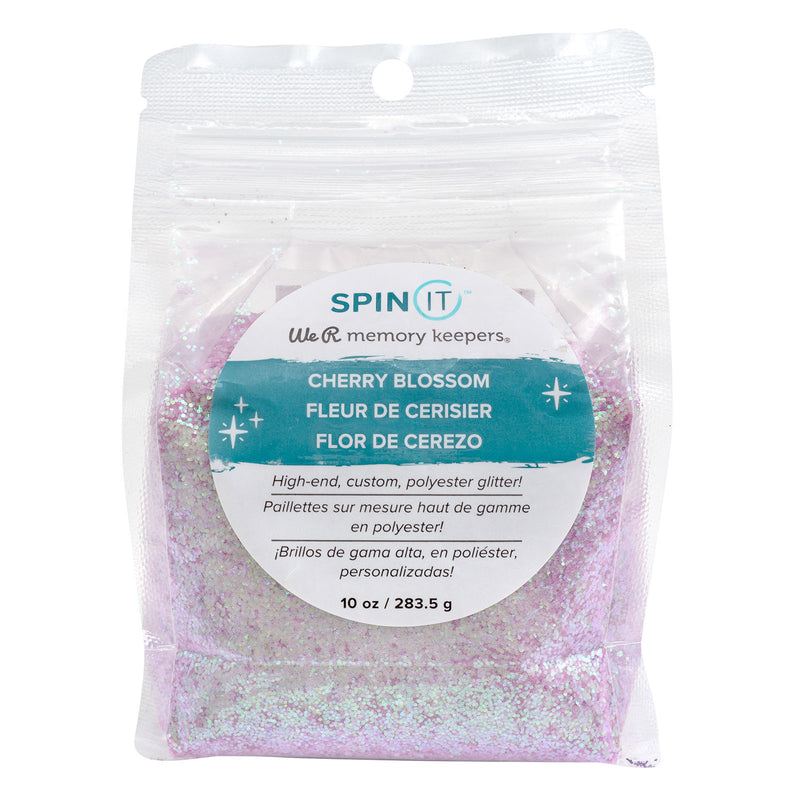 Load image into Gallery viewer, We r makers • spin it glitter mix cherry blossom