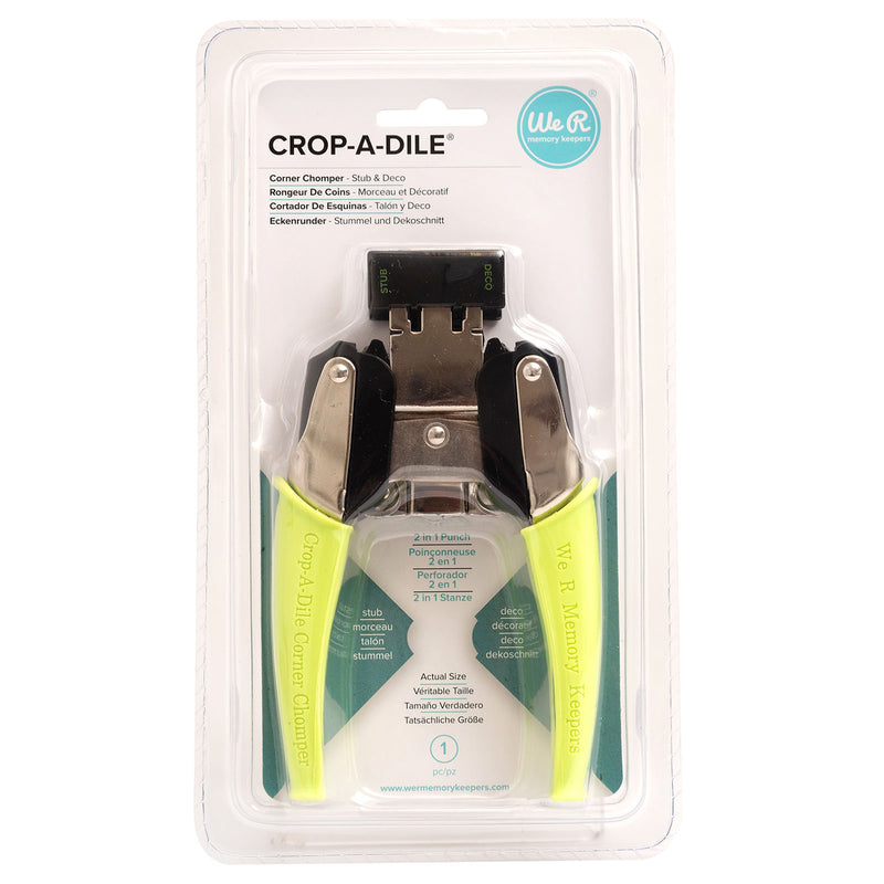 Load image into Gallery viewer, We r makers • crop-a-dile corner chomper stub deco