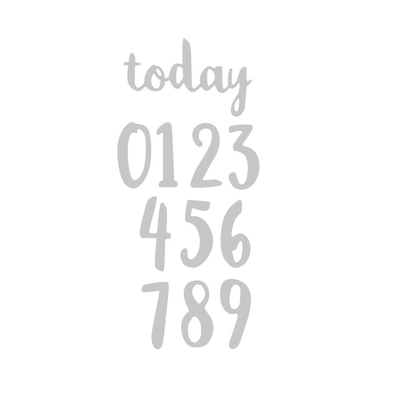 Load image into Gallery viewer, Sizzix • thinlits snijmal penseel nummers set x11