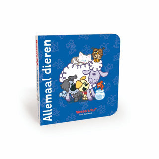 Afbeelding laden in galerijviewer, Boek woezel pip allemaal dieren karton | 2 stuks