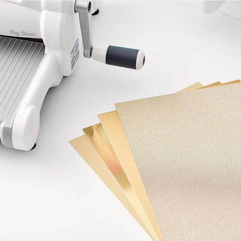 Load image into Gallery viewer, Sizzix • karton pak 20x29cm gold 50pcs