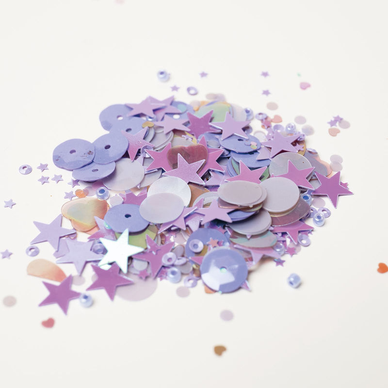 Load image into Gallery viewer, Sizzix • sequins beads lavender dust