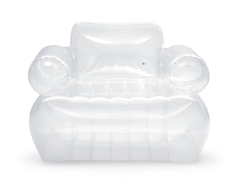 Load image into Gallery viewer, Intex Opblaasbare fauteuil transparant