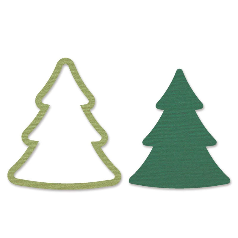 Load image into Gallery viewer, Sizzix • framelits die set tree 2pieces