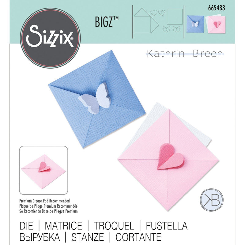Load image into Gallery viewer, Sizzix • bigz die mini card and envelope