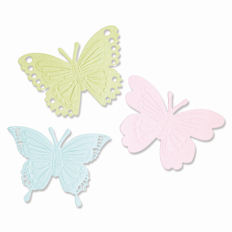 Load image into Gallery viewer, Sizzix • switchlits embossing folder detailed butterflies