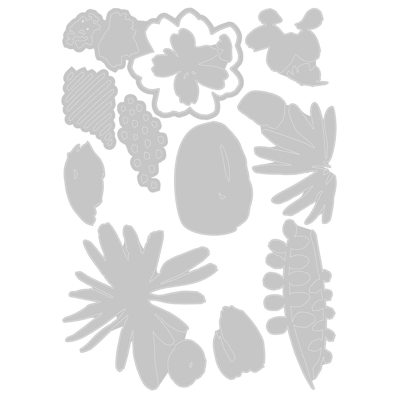 Load image into Gallery viewer, Sizzix • tim holtz thinlits die set modern floristry 11pcs