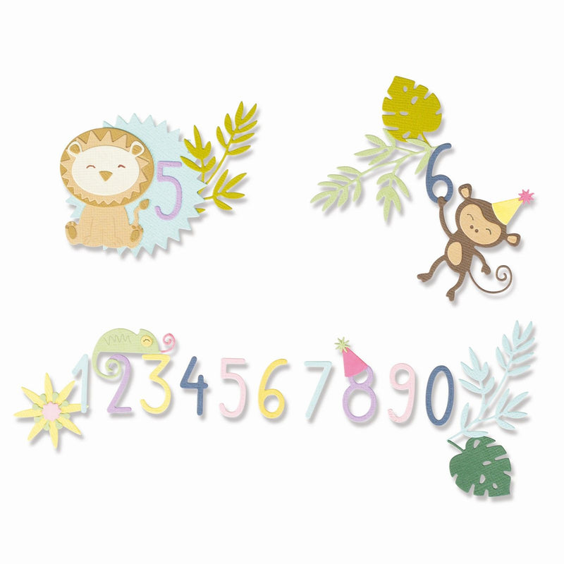 Load image into Gallery viewer, Sizzix • thinlits die set jungle fun 11pieces