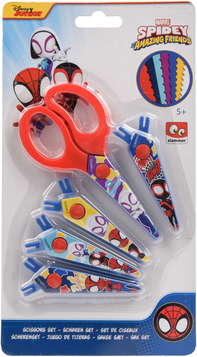 Load image into Gallery viewer, Canenco spidey schaartje met 5 kartelbladen