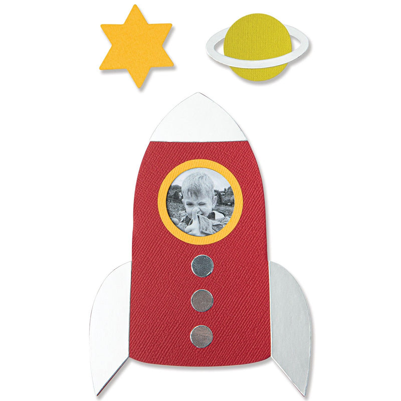 Load image into Gallery viewer, Sizzix • bigz l die space rocket