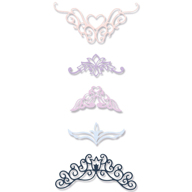 Load image into Gallery viewer, Sizzix • thinlits die set fanciful corners 5stuks
